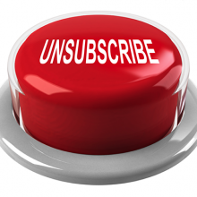 a button to unsubscribe with
