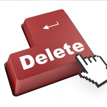 delete button